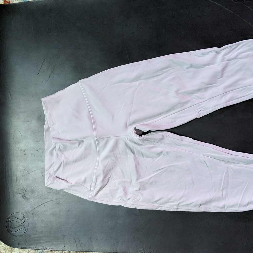 Lululemon Align high rise 28" chrome